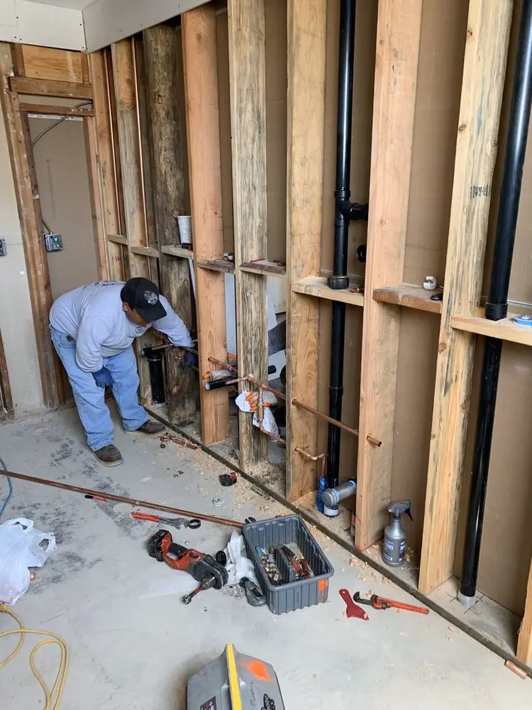Commercial rough-in plumbing for Trenchless Sewer Repair in Farmton